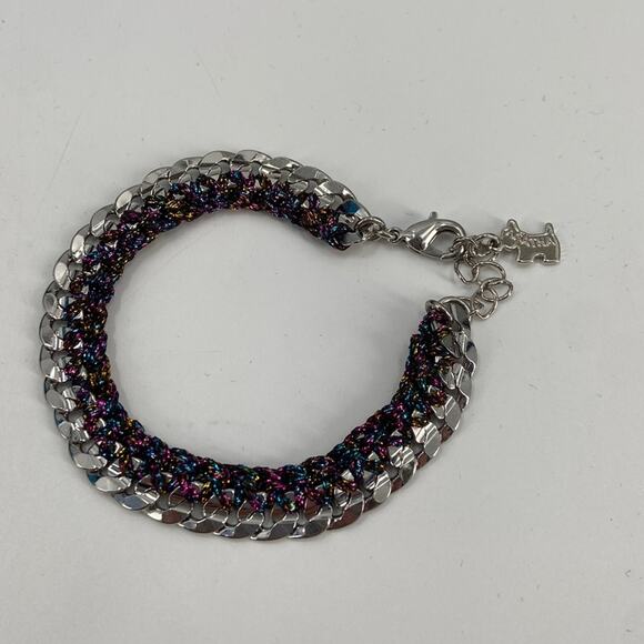 Agatha multi colored detail chain bracelet - Picture 1 of 7